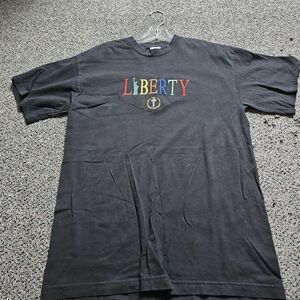 Vintage Single Stitch Liberty Embroidery T Shirt
